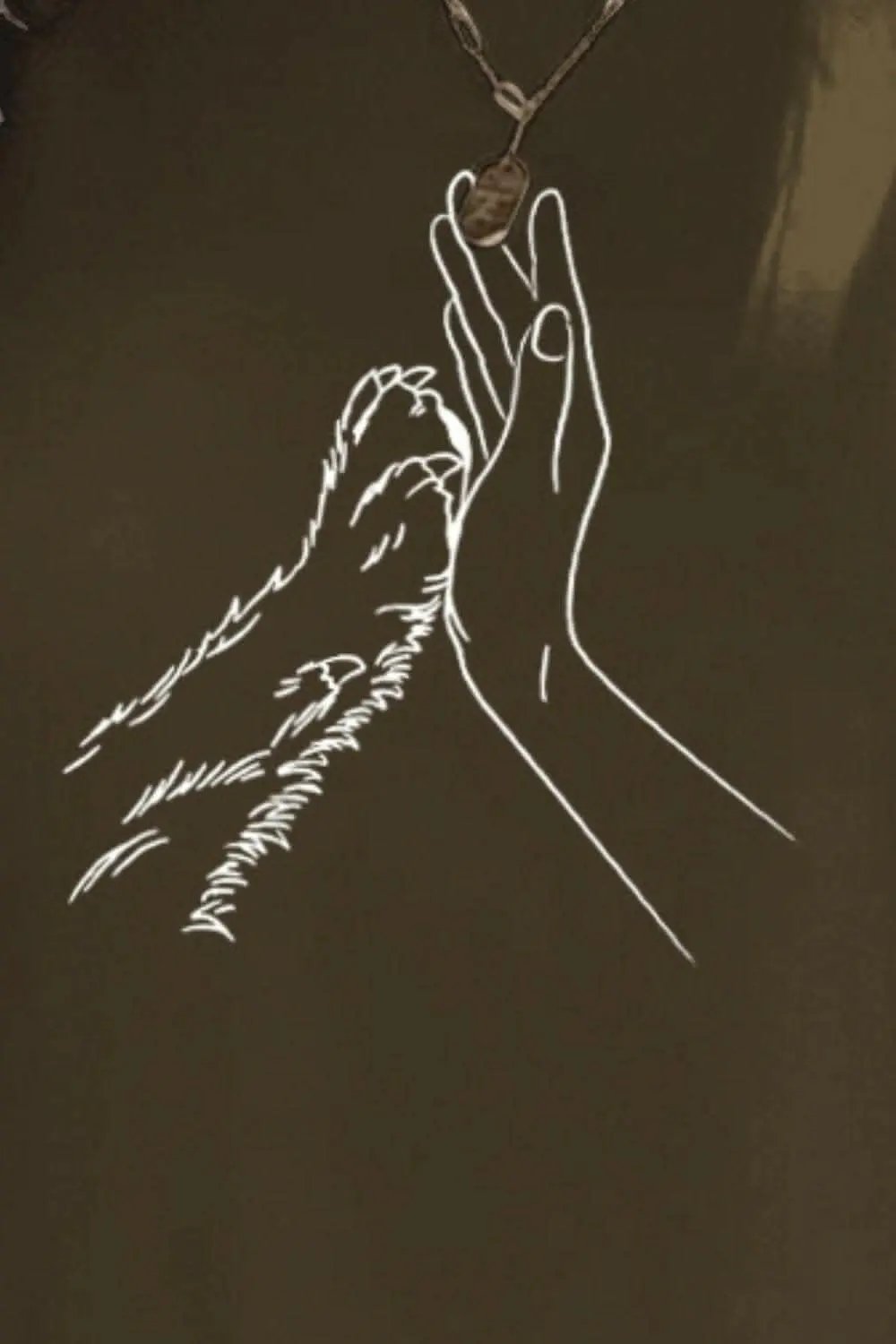 Graphic tee with round neck design - Love Salve